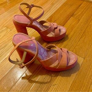Coach Pink Sandals